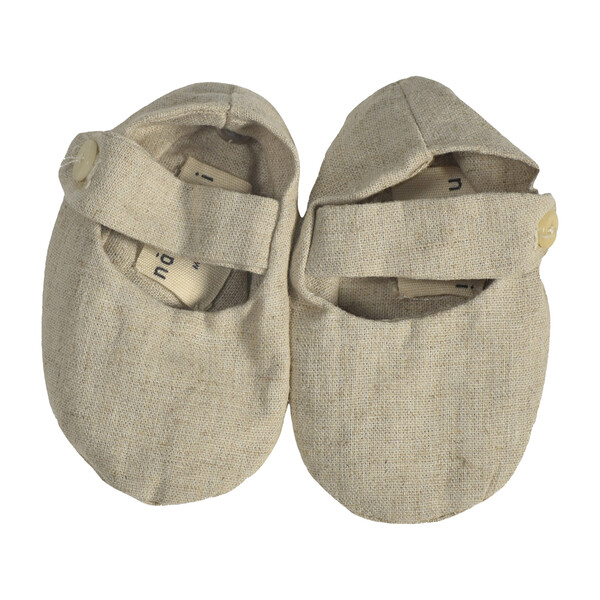 Pepo Baby Shoes, Natural Linen - Baby 