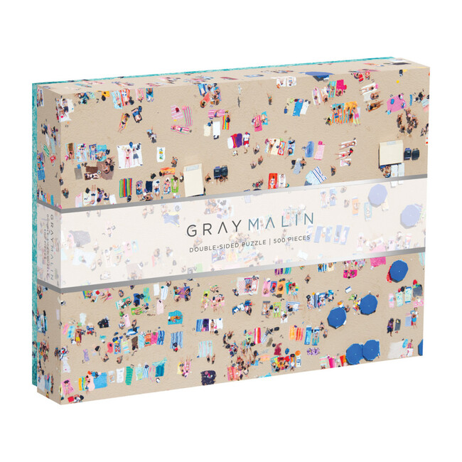 Gray Malin The Beach Double-Sided 500-Piece Puzzle - Puzzles - 3
