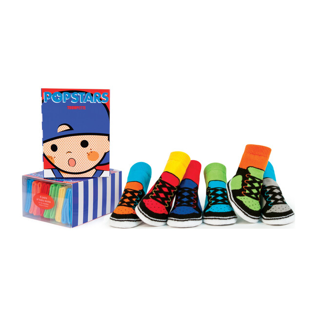 Pop Stars Socks, 6 Pack - Socks - 1