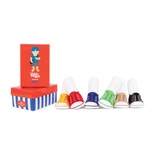 Rad Johnny Socks, 6 Pack - Socks - 1