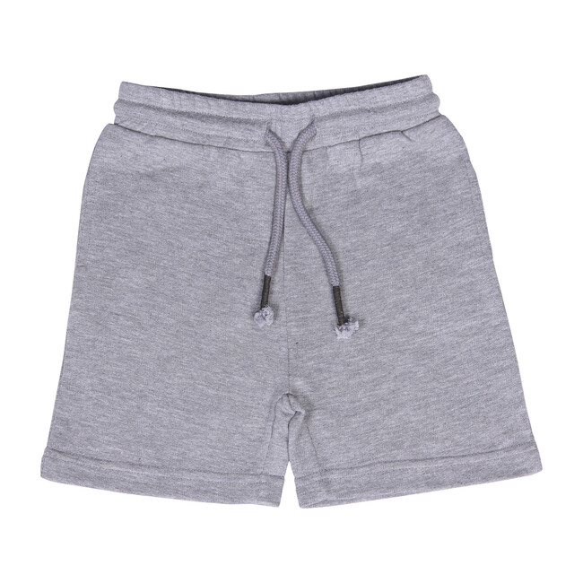 Knit Jogger Short, Grey Hea