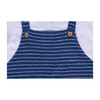Baby Romper & Tee Set, Crown Blue - Mixed Apparel Set - 3
