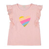 Heart Ruffle Tank, Light Pink - Tees - 1 - thumbnail