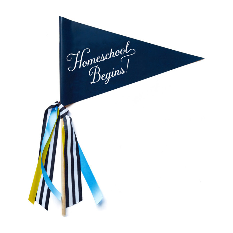 Homeschool Begins! Banner