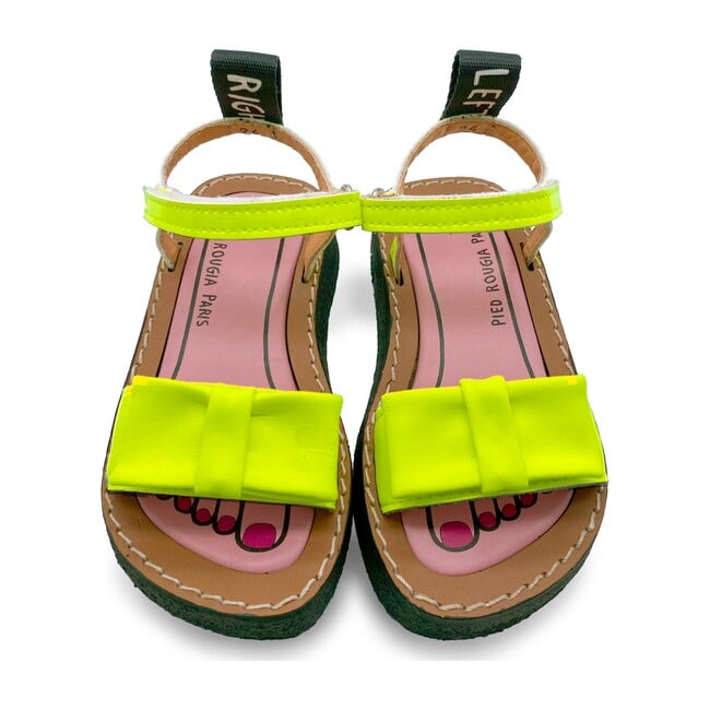 *Exclusive* Bow Bow Sandal, Lemonade Yellow
