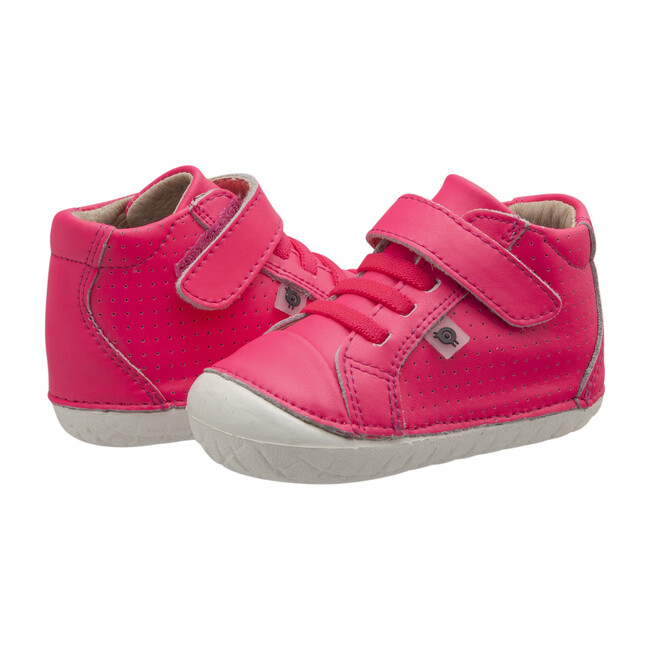 Cheer Pave Sneaker, Neon Pink - Sneakers - 1
