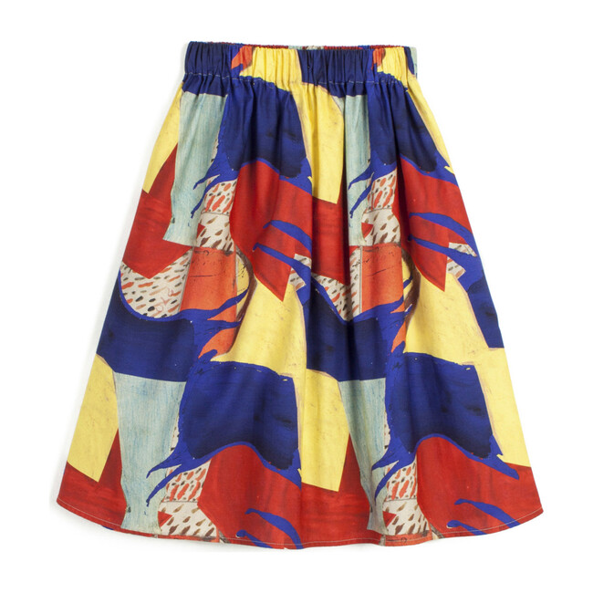 Lurdes Skirt, Yellow Scene - Skirts - 1