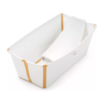 Flexi Bath® Bundle, Tub + Newborn Support, Yellow