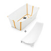 Flexi Bath® Bundle, Tub + Newborn Support, Yellow