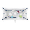 Flexi Bath® Bundle, Tub + Newborn Support, Blue - Tubs - 4
