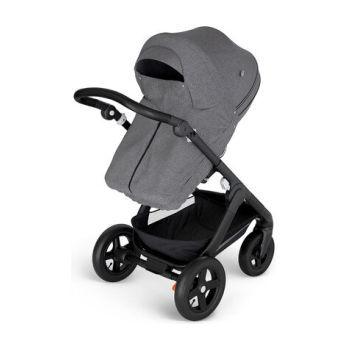 Stokke® Stroller Storm Cover, Black Melange