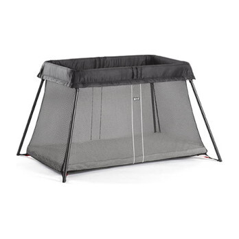 Travel Crib Light, Black Mesh