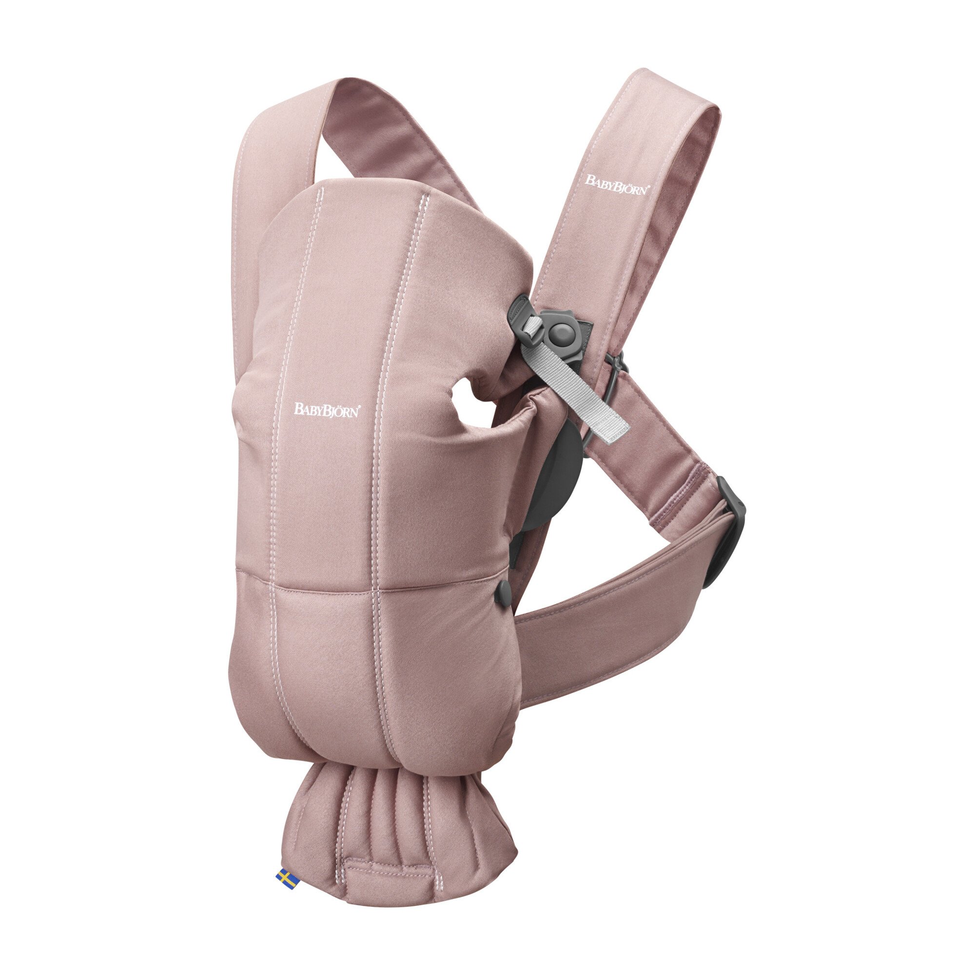 Baby Carrier Mini Cotton, Dusty Pink