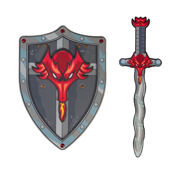 4 Piece Viking EVA Sword & Shield Bundle Set