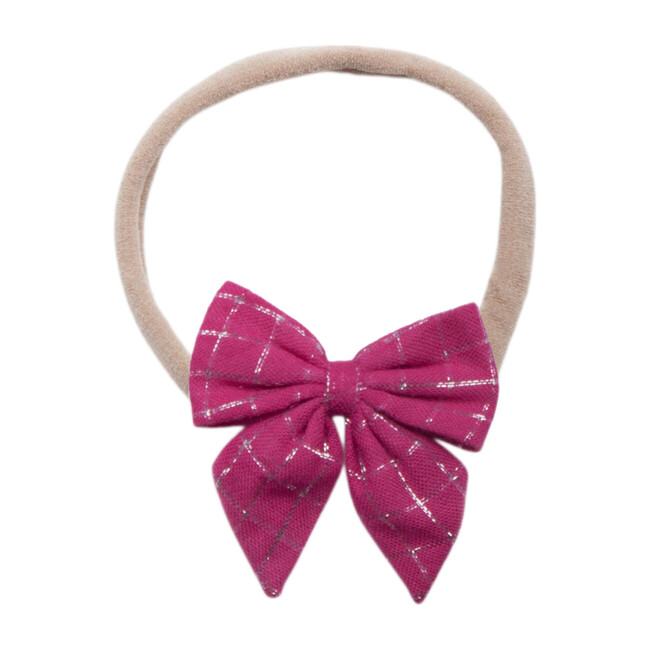 Baby Bow, Pink Lurex