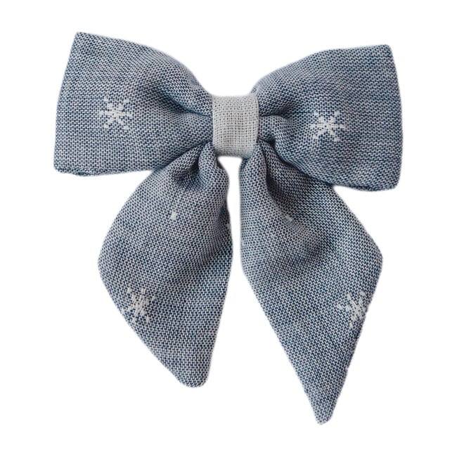 Big Sailor Bow, Chambray Stars