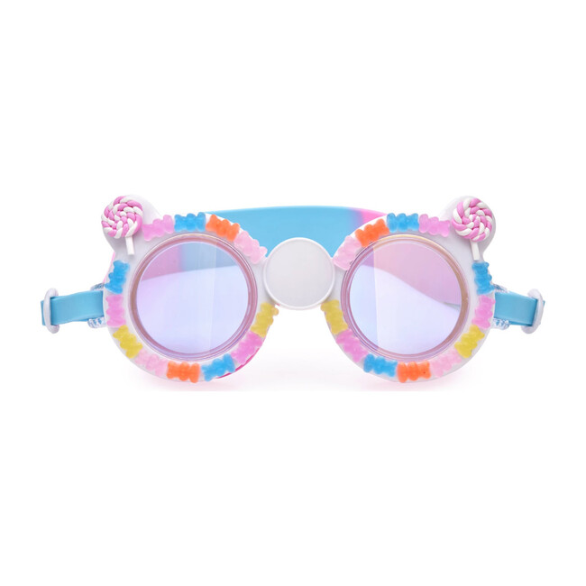Sugar Rush Gummy Bear Goggles, Cotton Candy Pink/Blue