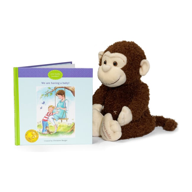 Boodles Plush Toy & We Are Having a Baby! Book