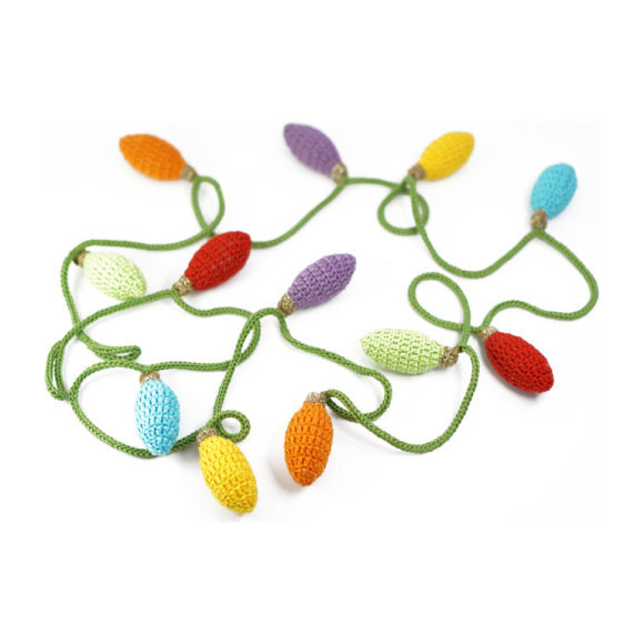 Garland with Colored Lights - Holiday Decor Ornaments & Trim - Maisonette
