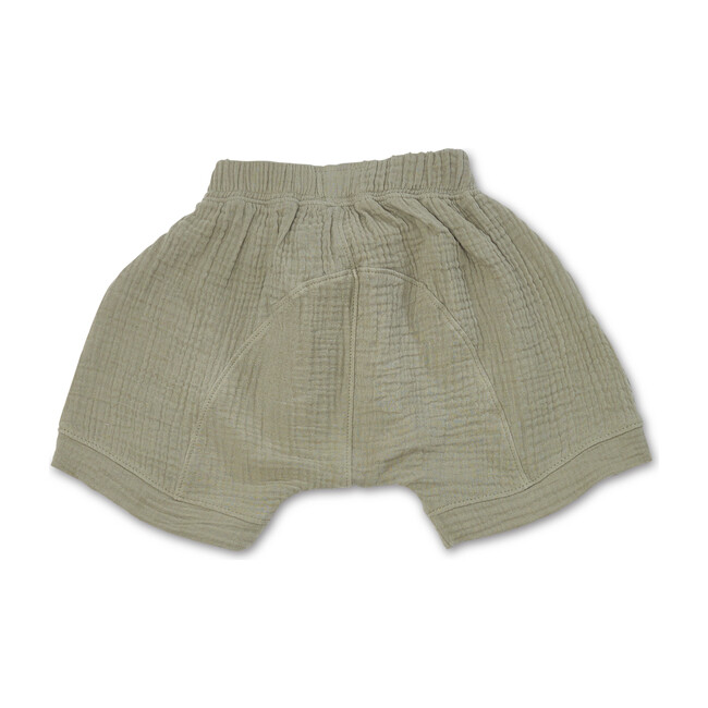 Gauze Oversized Shorts, Sage