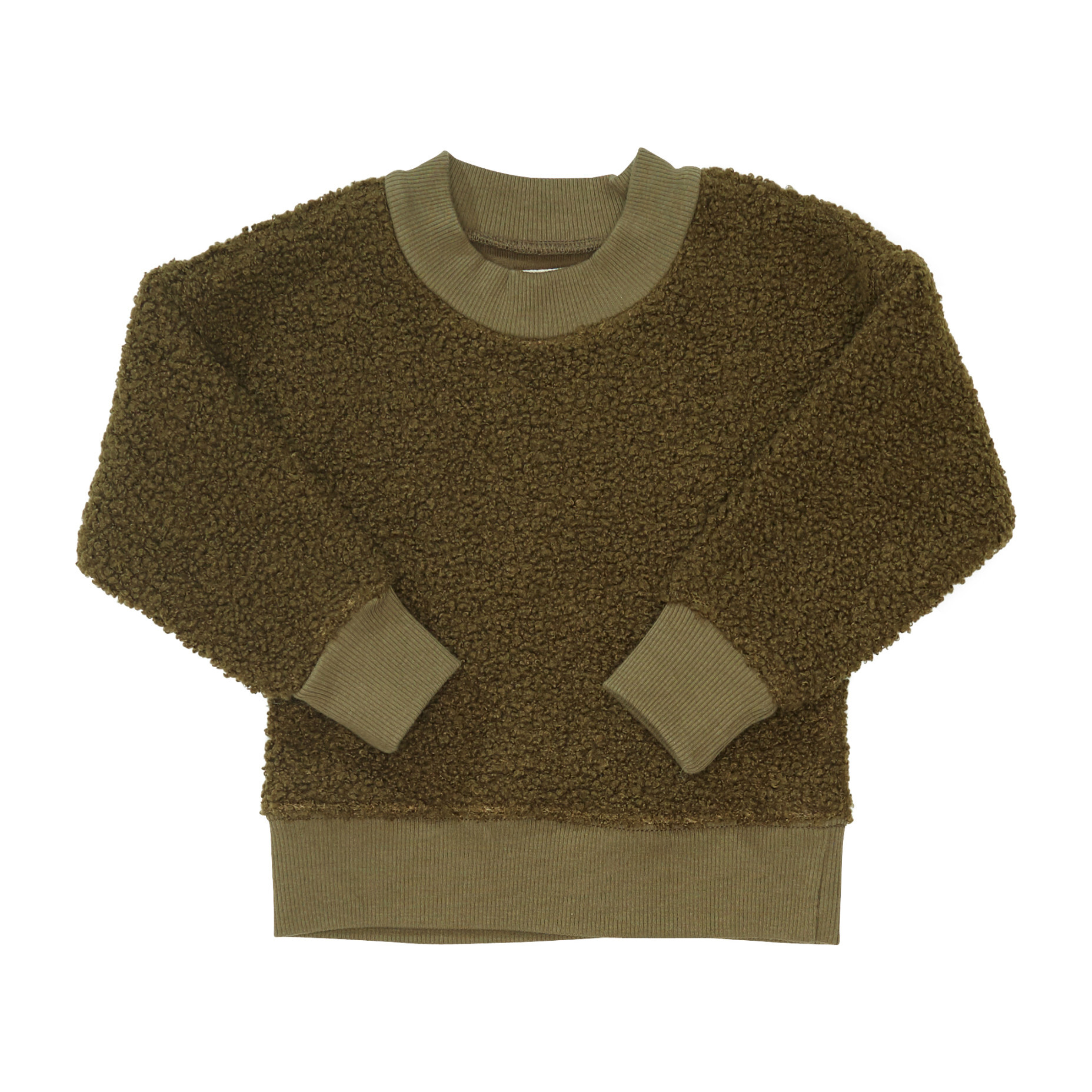 petite sherpa pullover