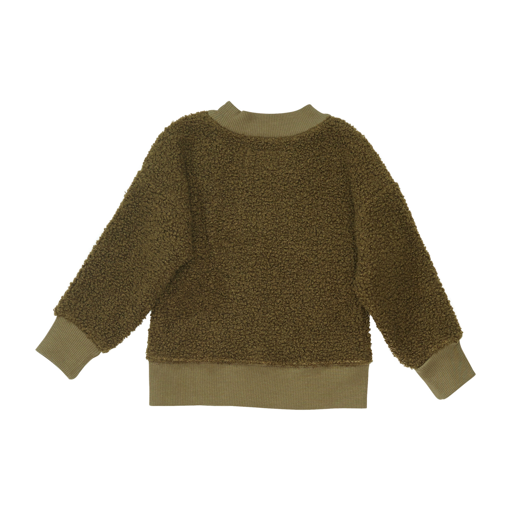 petite sherpa pullover