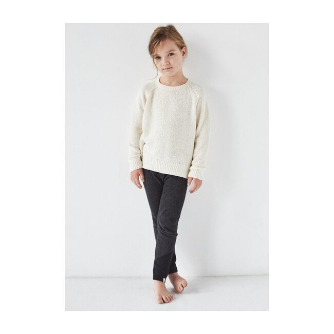 *Exclusive* Boucle Pullover, Milk - Sweaters - 2