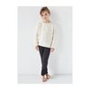 *Exclusive* Boucle Pullover, Milk - Sweaters - 2