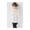 *Exclusive* Boucle Pullover, Milk - Sweaters - 3