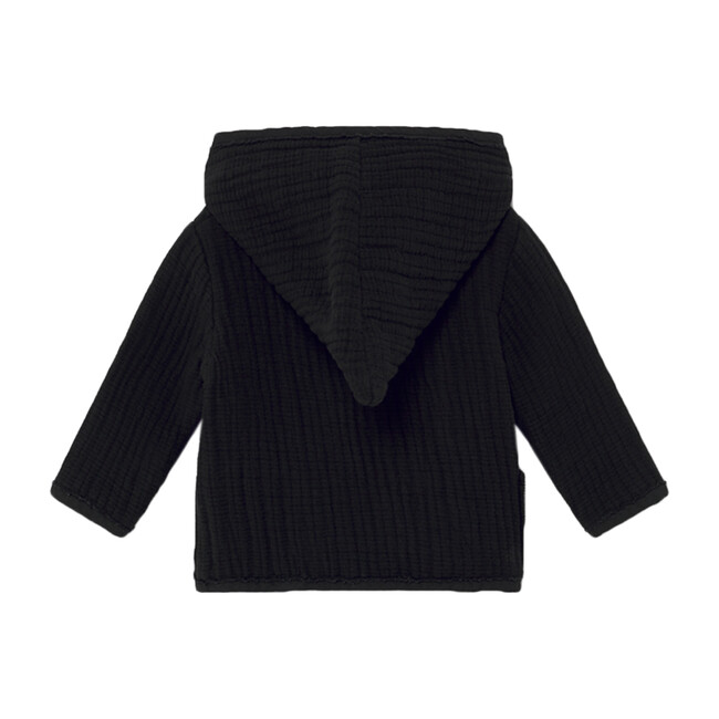 Baby Quilted Jacket, Black