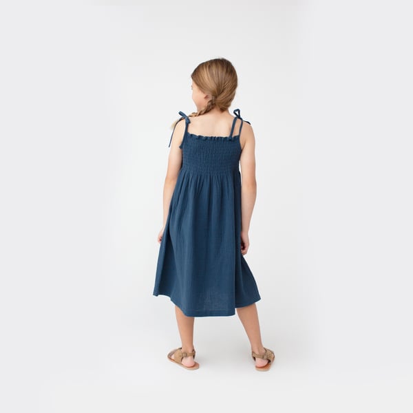 cotton smock dress