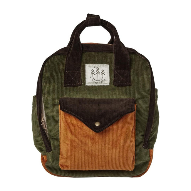 Corduroy Mini Backpack - Backpacks - 1