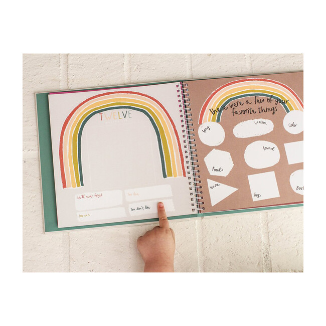 Little Rainbow Memory Book