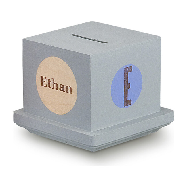 Personalized Money Bank, Blue