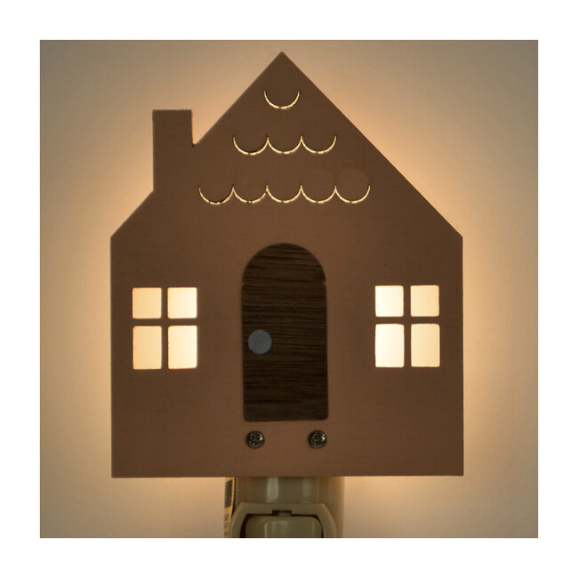 Handpainted Plug-In Nightlight, Cottage