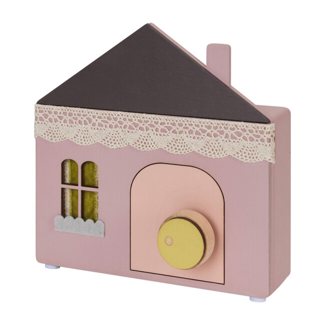 Cottage Music Box, Pink - Accents - 1