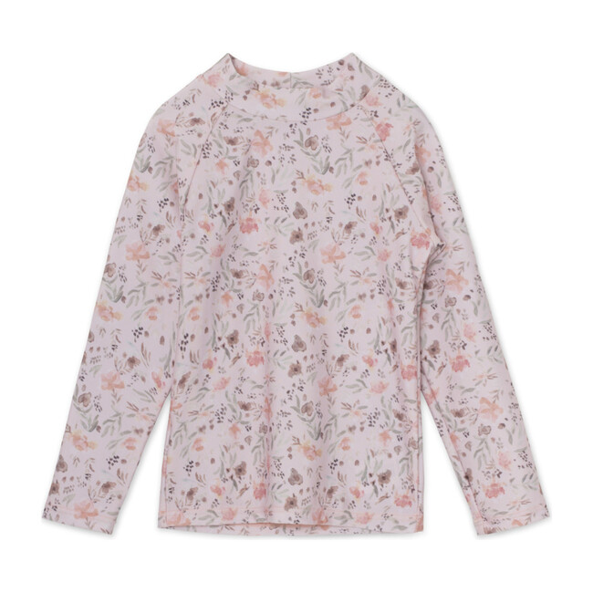 Gani Swim T-Shirt/Rashguard, Mauve Morn Rose