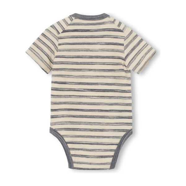Organic Neo Onesie, Ombre Blue - Baby Boy Clothing Rompers - Maisonette
