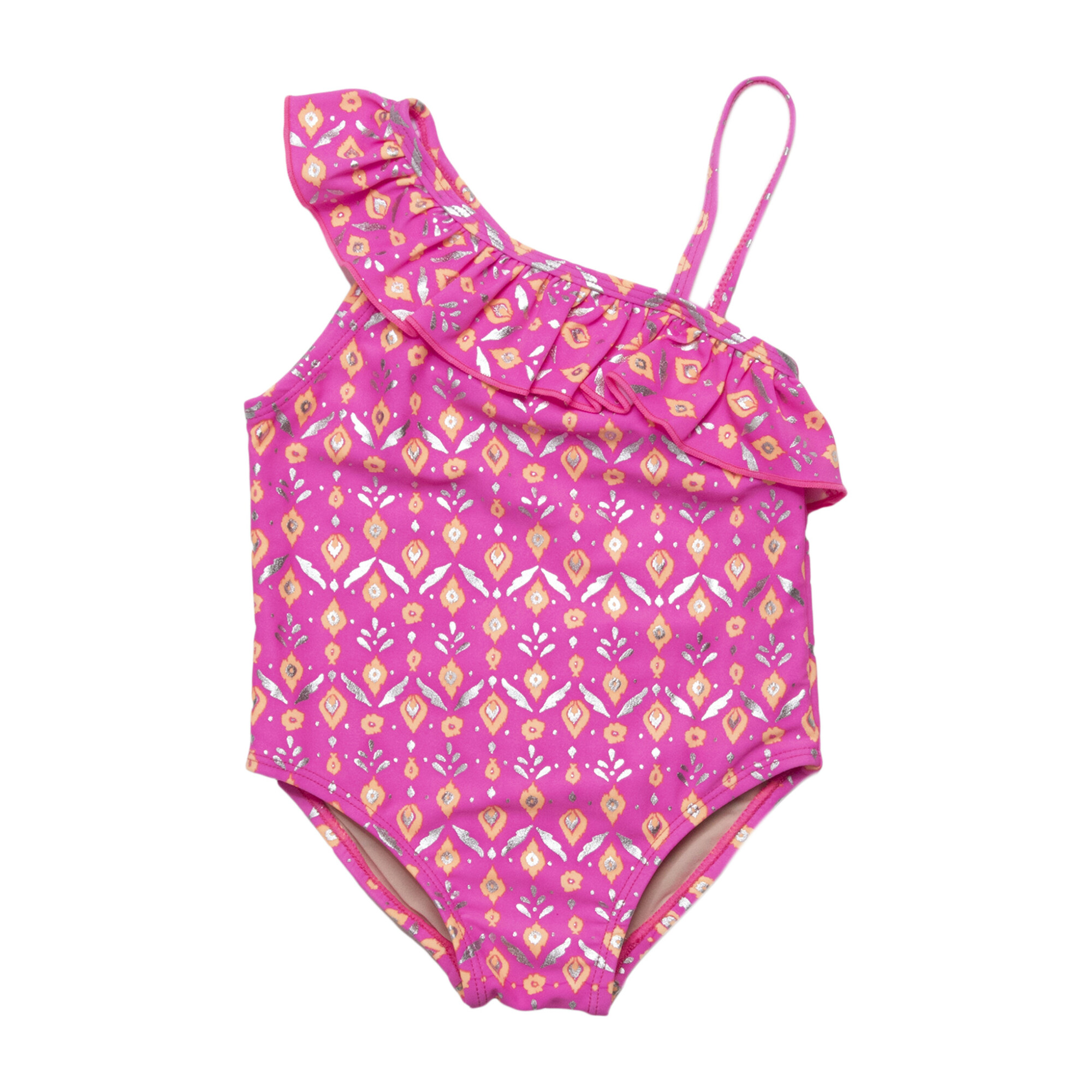 Belle One Piece Swimsuit, Hot Pink