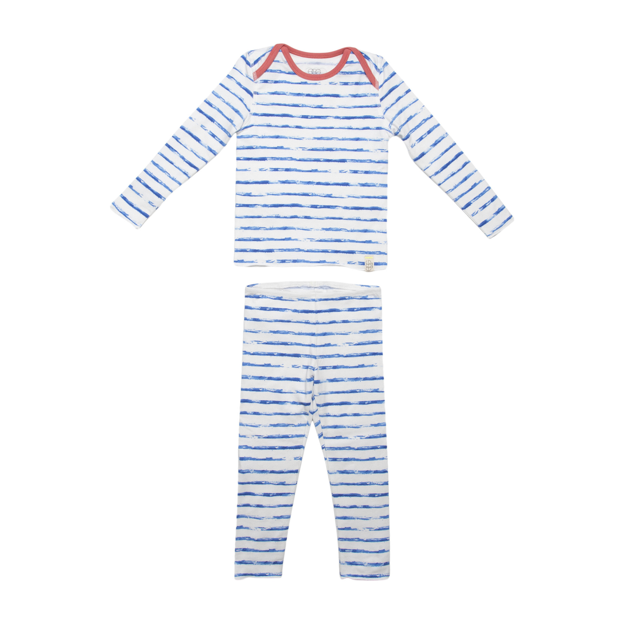 Tegan Set, Blue Stripes