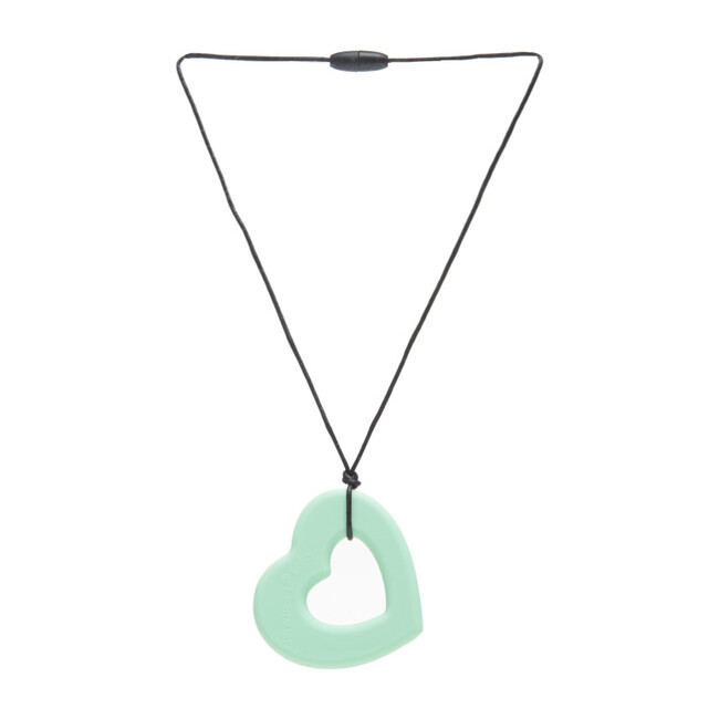 Juniorbeads Heart Pendant, Mint - Teethers - 1