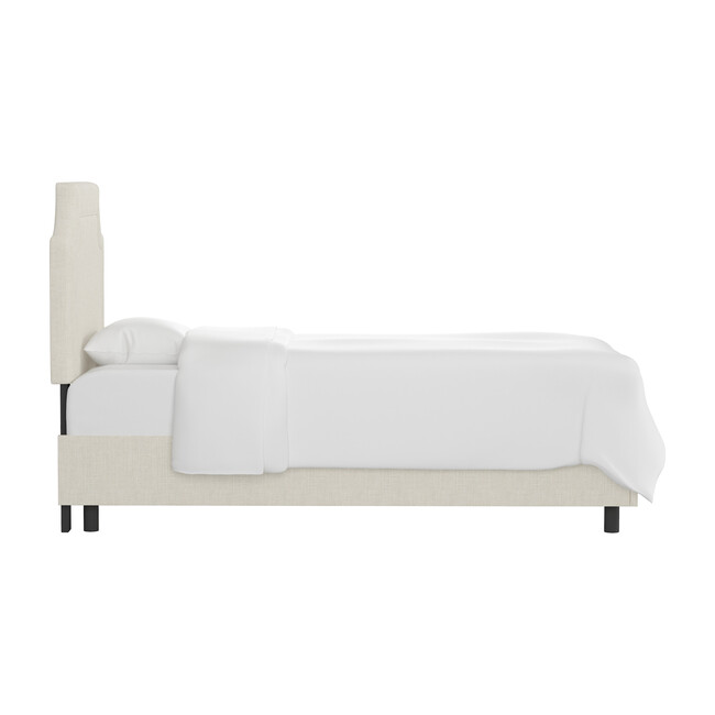 Emerson Bed, Parchment Linen