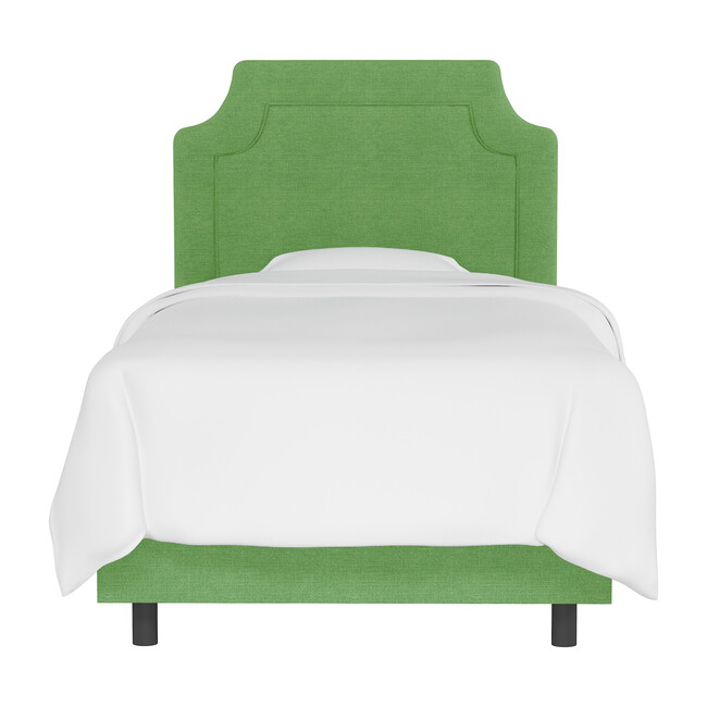 Emerson Bed, Kelly Green Linen