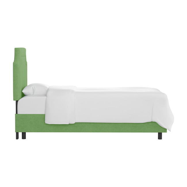 Emerson Bed, Kelly Green Linen