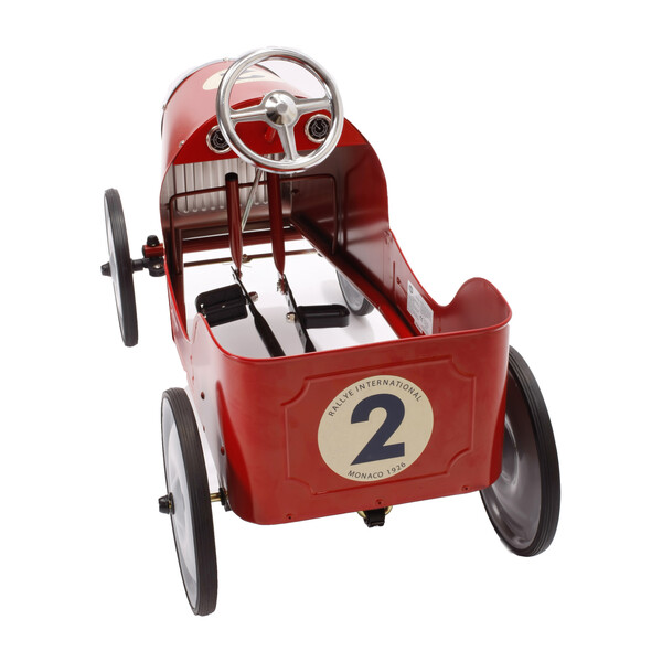 red pedal car