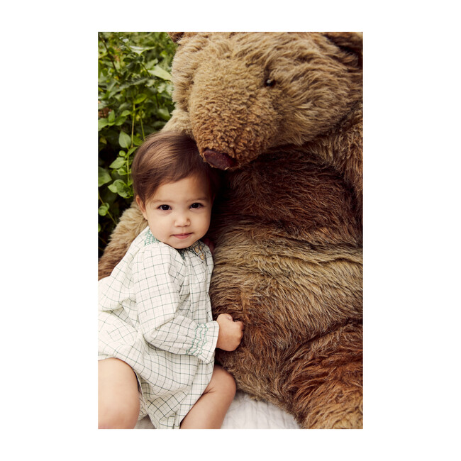 Willa Baby Dress, Green Tattersall
