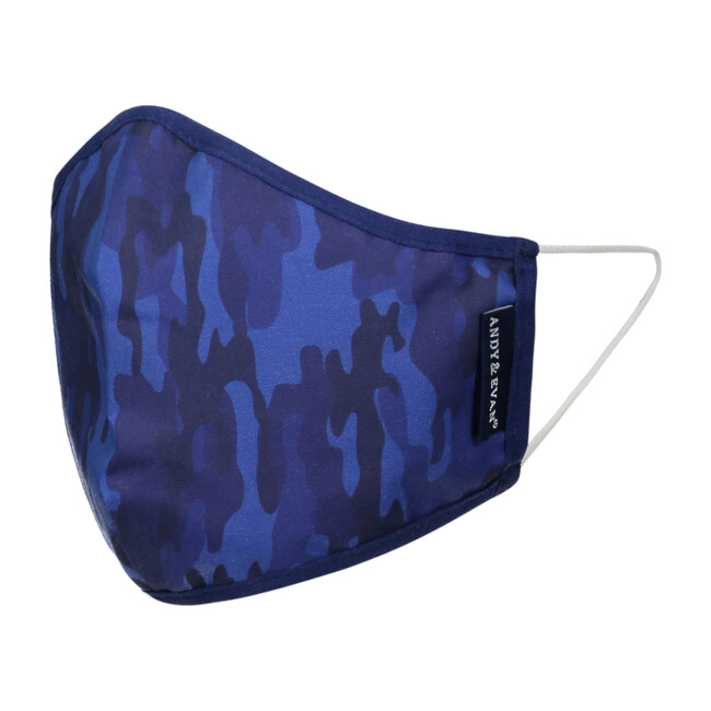 Boys 4-Pack Youth Face Masks, Navy