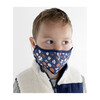 Boys 4-Pack Child Face Masks, Navy Prints - Face Masks - 7