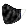 Womens 4-Pack Face Masks, Black - Face Masks - 3