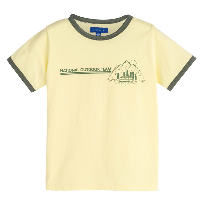 National Outdoor Team Tee, Yellow - Tees - 1